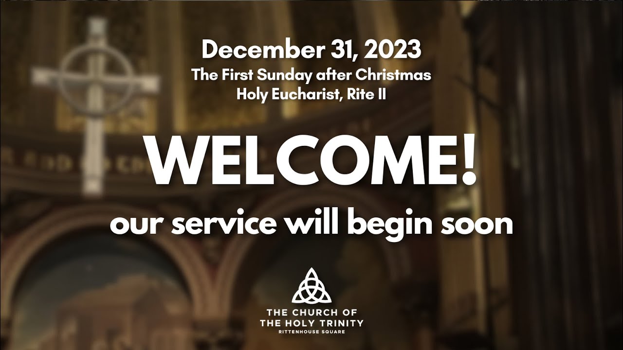 The First Sunday after Christmas YouTube