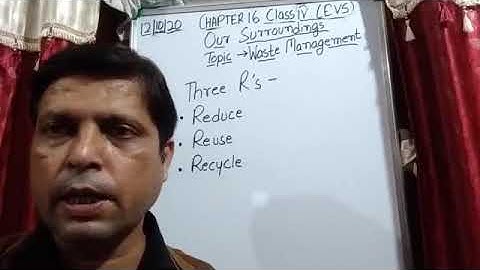 Class IV EVS 12- 10- 2020 by Mr Rupesh Chapter 16 Our Surroundings