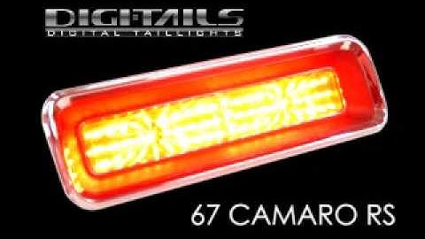 Digi-Tails 1967 Camaro RS Sequential LED Tail Lights