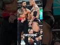 Top 10 Best Wrestling Tattoos In WWE History Shorts Wwe Tattoo