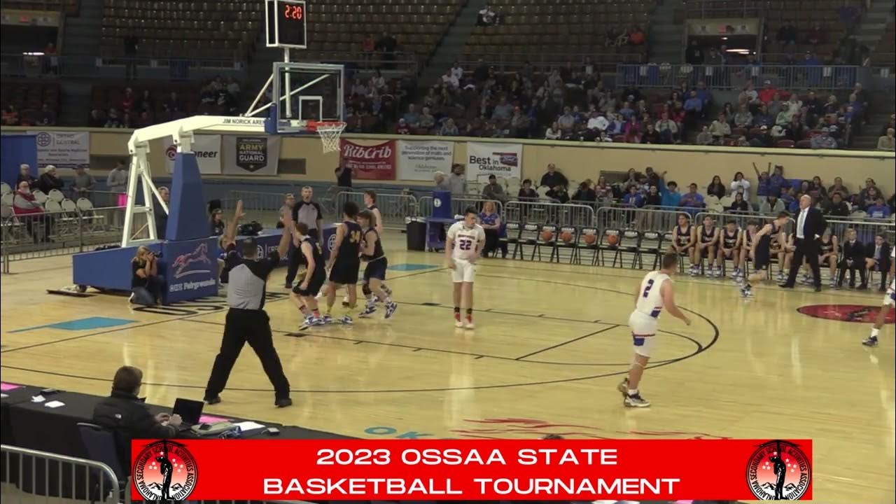 State Basketball Tournament Ft Cobb Broxton vs Glencoe YouTube