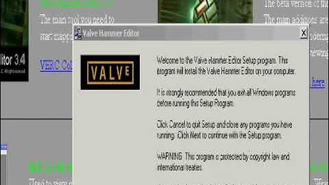 How to download and install Valve Hammer Editor (3.4 & 3.5)