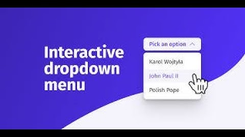 Dropdown Menu in Next.js and Tailwind CSS | Step-by-Step Guide