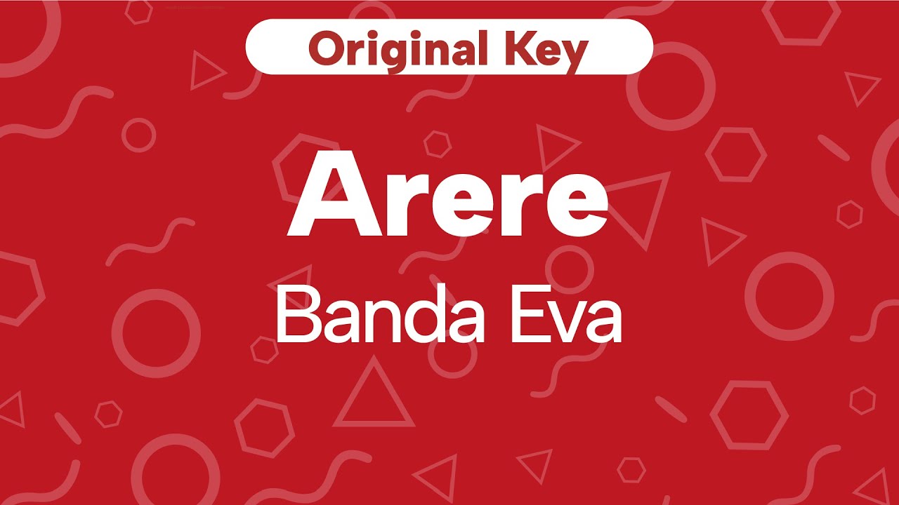 Karaoke Arerê - Banda Eva / Ivete Sangalo | Original Key (Cover with Backing Vocals)