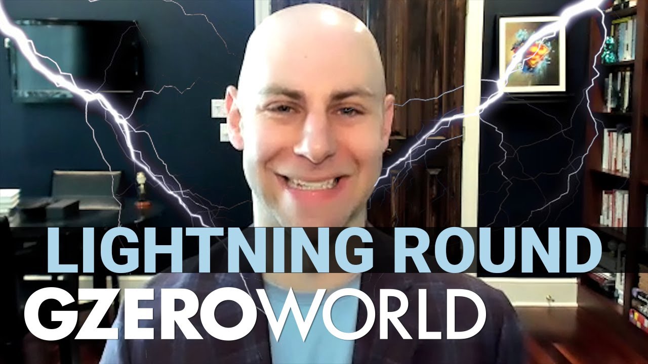 Lightning Round: Adam Grant on Fun at Work and Jargon Monoxide | GZERO World