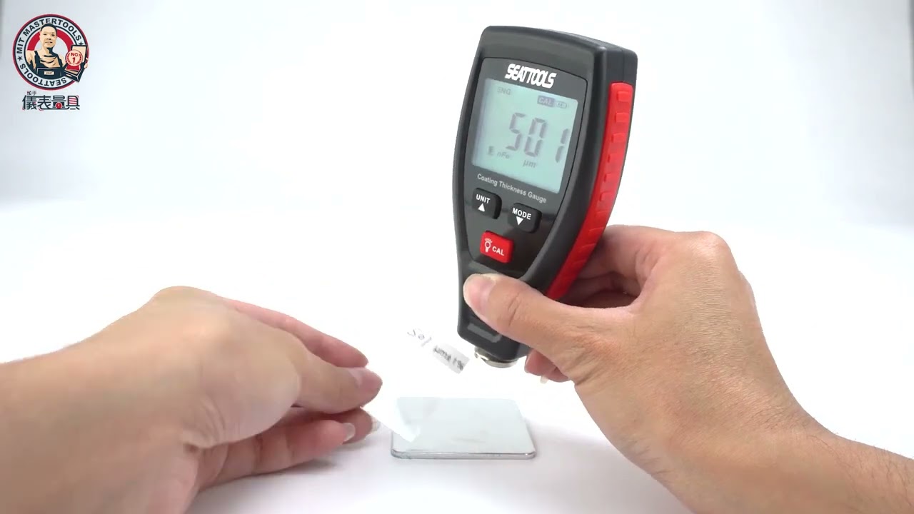儀表量具 MET-CTG+2P 膜厚計//2022年旗艦型//塗層膜厚儀//磁性基底&非磁性基底雙用型 校正影片教學