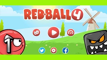 Red Ball 4 Level 1 - 10 Gameplay Walkthrough Part 1 (Android, iOS)