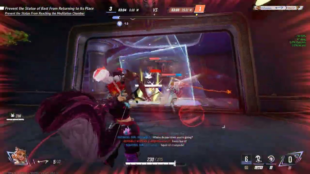 Squirrel Girl Emma Ult Combo