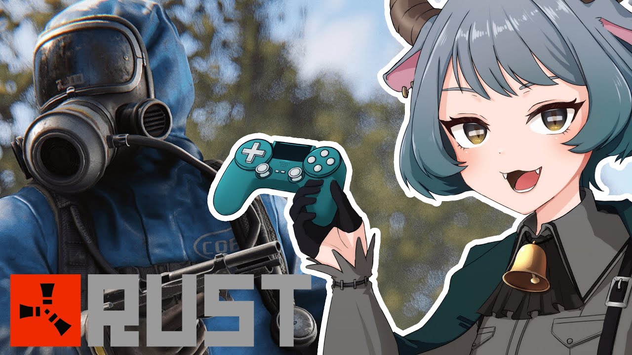 【#RUST ＃Null鯖】本日からサバイバル始めます。w/さむらい・じま【＃VTuber ＃初見さん大歓迎】 - YouTube
