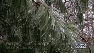 Snow, sleet, and freezing rain - what is the difference?: Science Course with Ryan Morse