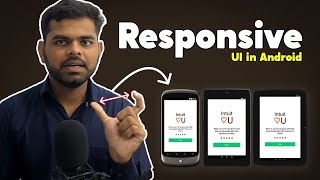 How to Make Responsive App in Android Studio Responsive App Design in Android. screenshot 3