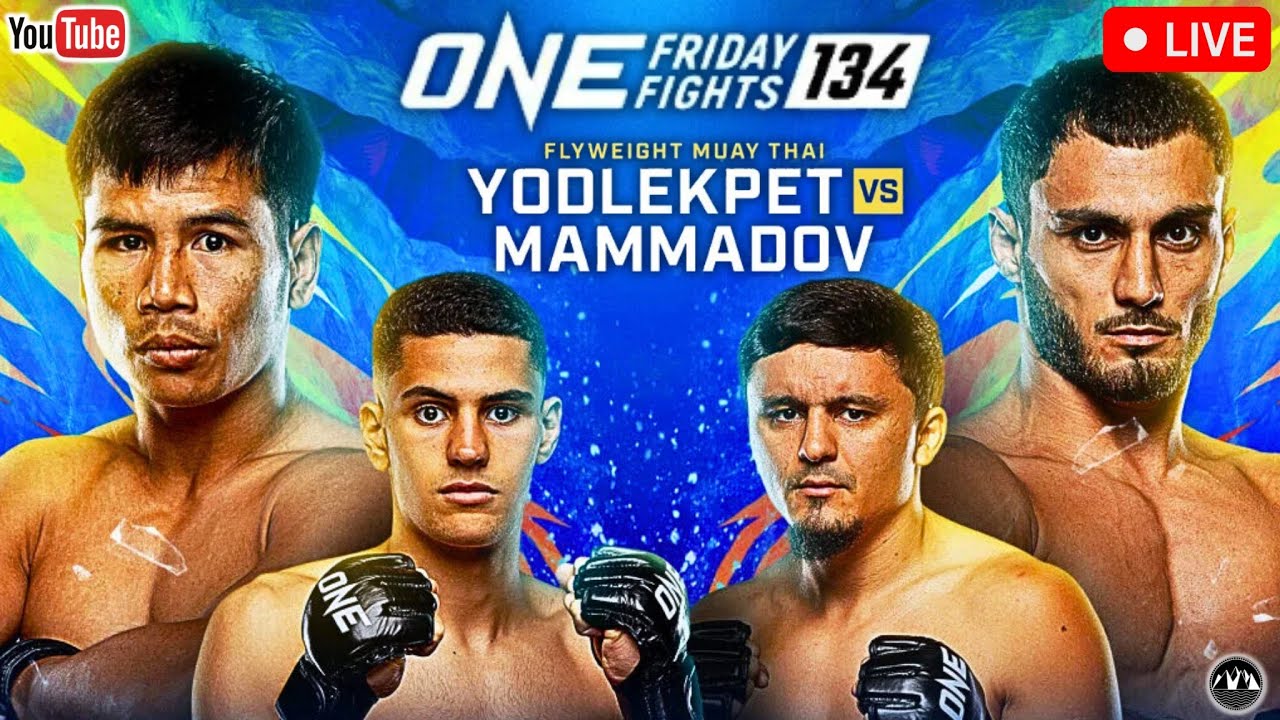 ONE Friday Fights 134: Yodlekpet vs. Mammadov | LIVE STREAM Muay