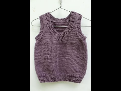 Video: Cách đan áo Ba Lỗ Cho Bé Gái