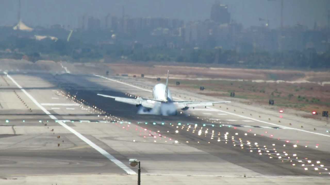 Hard Landing Boeing 737 YouTube