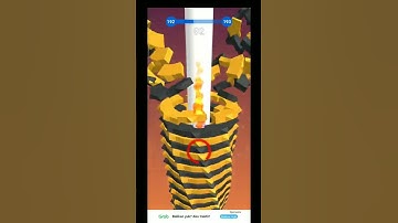 stack ball level 192 || IOS Android gameplay #stackball #androidgame #playstoregames #satisfyinggame