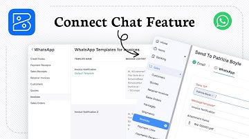 How to add WhatsApp to Zoho Books (Communication Setup)