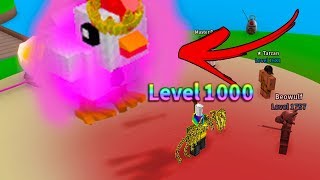 WHAT HAPPENS AT LEVEL 1,000 *RECORD* (Roblox Egg Hatching Simulator)
