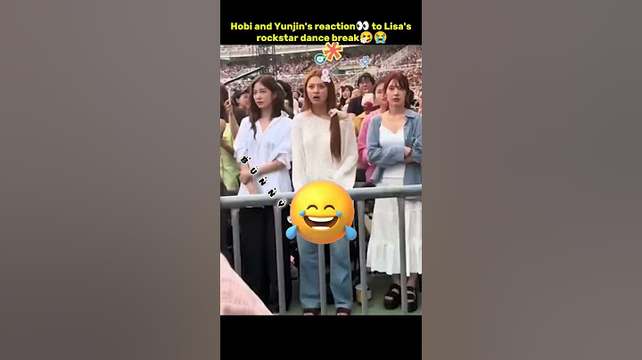 Hobi and Yunjin's reaction👀 to Lisa's rockstar dance break🤧😭 #jhope #yunjin #shorts #youtubeshorts