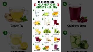 Staying hydrated and choosing healthy drinks may help support kidney health naturally#youtubeshorts