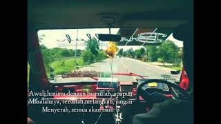 Inilah tempat kerjaku setiap hari sopir kok di lawan