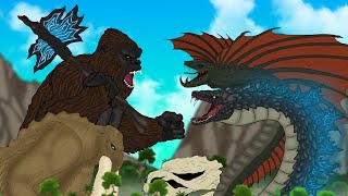 Kong Vs Snake Godzilla, Nozuki, Behemoth Pandy Godzilla 82