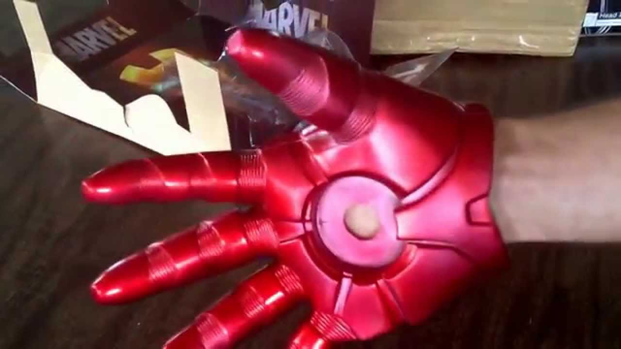 Iron Man Cosplay Repulsor Glove Replica (Unboxing and ...