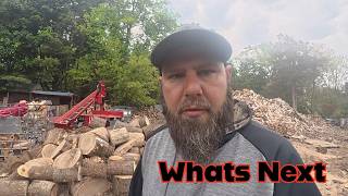 Woodyard Update, Splitting Wood, and Bobcat Open House