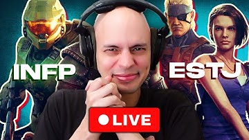 🔴 Doing Personality Tests as Video Game Characters w/ chat