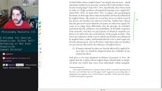 A Dilemma for Saulish Skepticism: Either Self-Defeating or Not Even Skepticism. Samuel Director