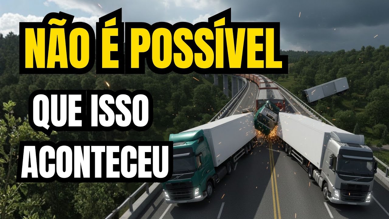 OLHA O QUE ACONTECEU!!! O COMBOIO NO ETS2 NÃO ACREDITOU - BUG MAPA EAA
