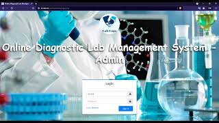 Online Diagnostic Lab Management System in PHP DEMO screenshot 5