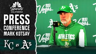 Mark Kotsay praises Luis Severino's ‘great night' in Athletics' win vs. Royals | NBCS CA