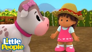 Farm Garden! ⭐ Little People - Fisher Price  ⭐1 HOUR COMPILATION ⭐New Season! ⭐