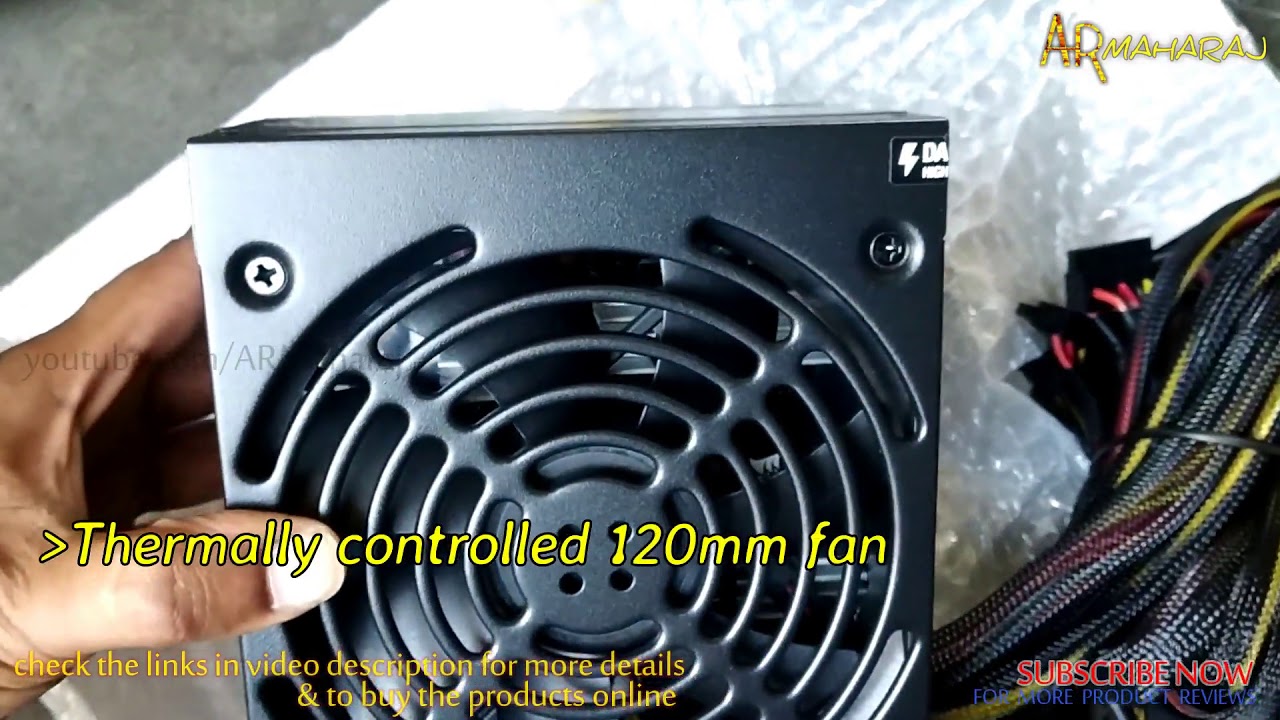 Unboxing And Installation Corsair VS450 CP 9020170 Certified Power Supply YouTube