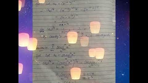 B.A/Bsc(2nd year) sequence and series Complete solved Exercise 4.2 Infinite Series (Continued)