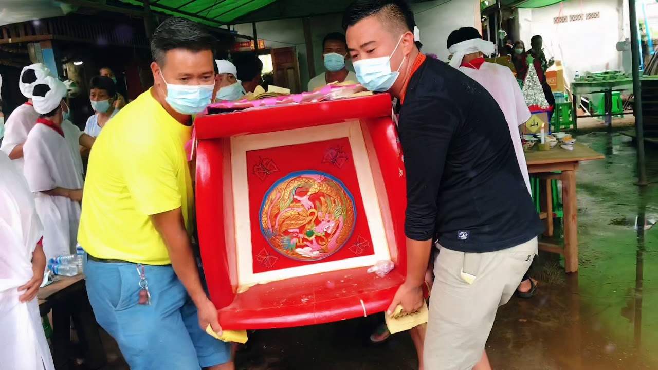 缅甸华侨出殡仪式
