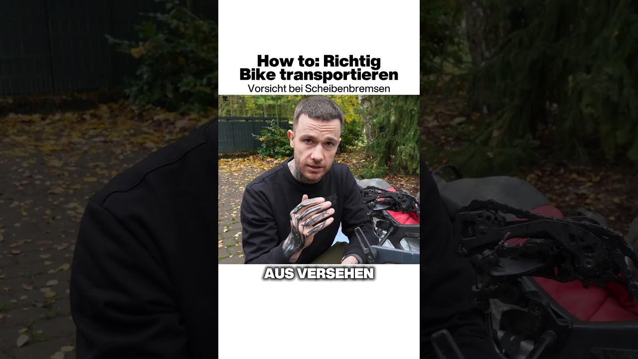 How to: Richtig Bike transportieren