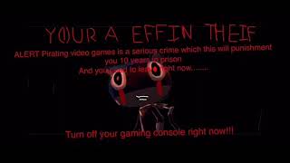 I made a scary anti piracy screen (persona 5 for the switch)