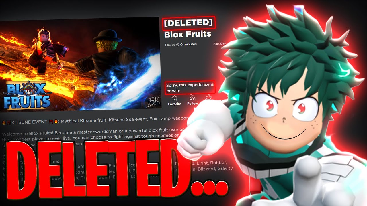 Blox Fruits Is SHUTTING DOWN NEXT..?
