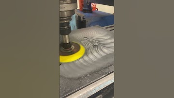 CNC Metal sanding/polishing with CNCkitMill floating sanding head tool