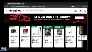 I think GAME STOP has the BEST Black Friday SALES