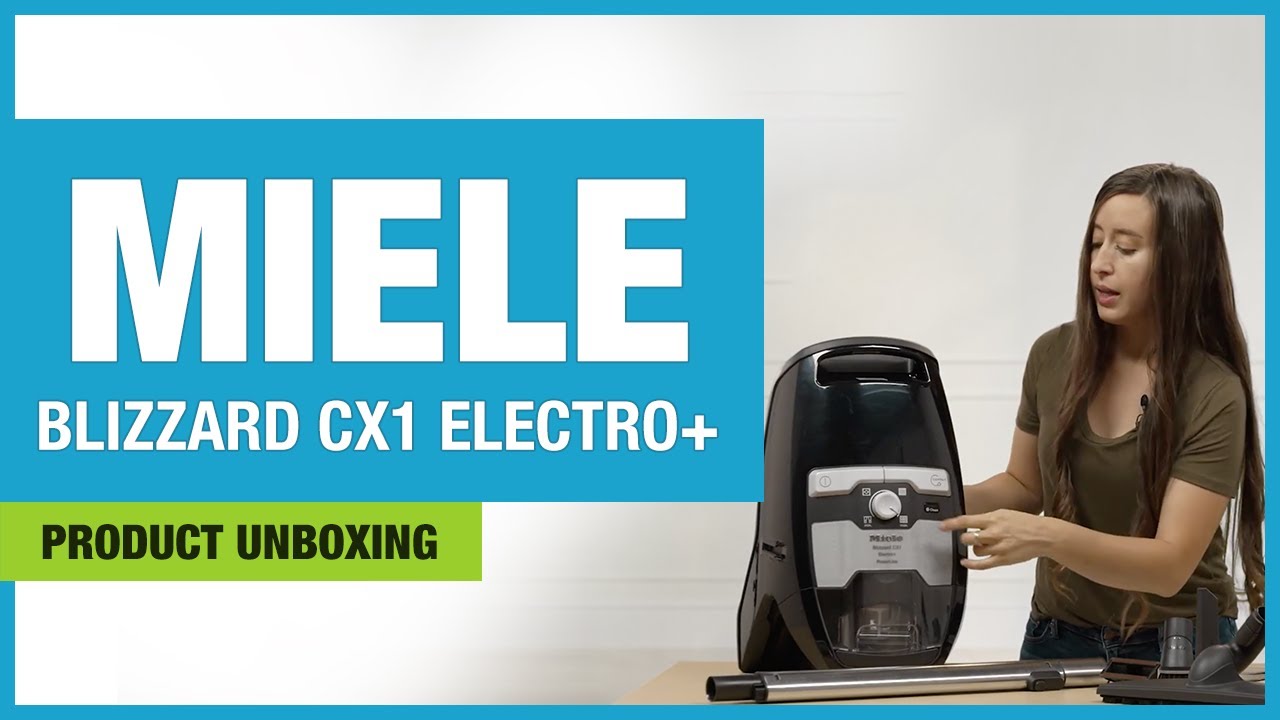 Miele Blizzard CX1 Electro+ Bagless 