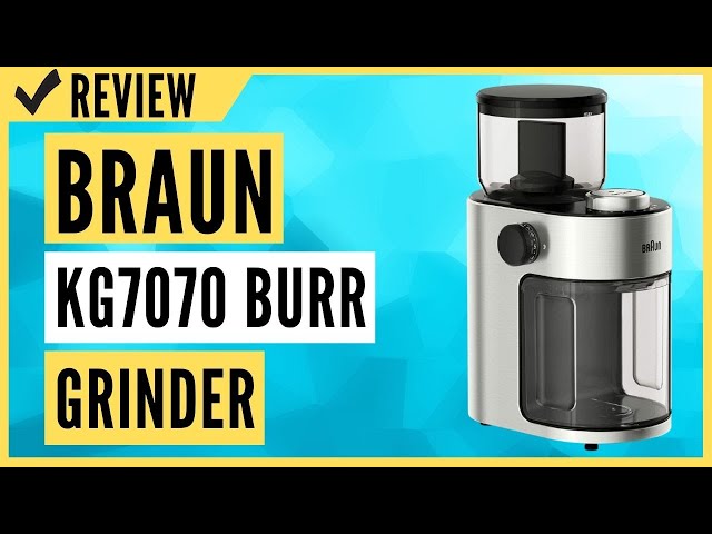 Braun KG7070 Burr Coffee Grinder