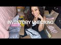 Inventory Unboxing , New Entrepreneur Vlog