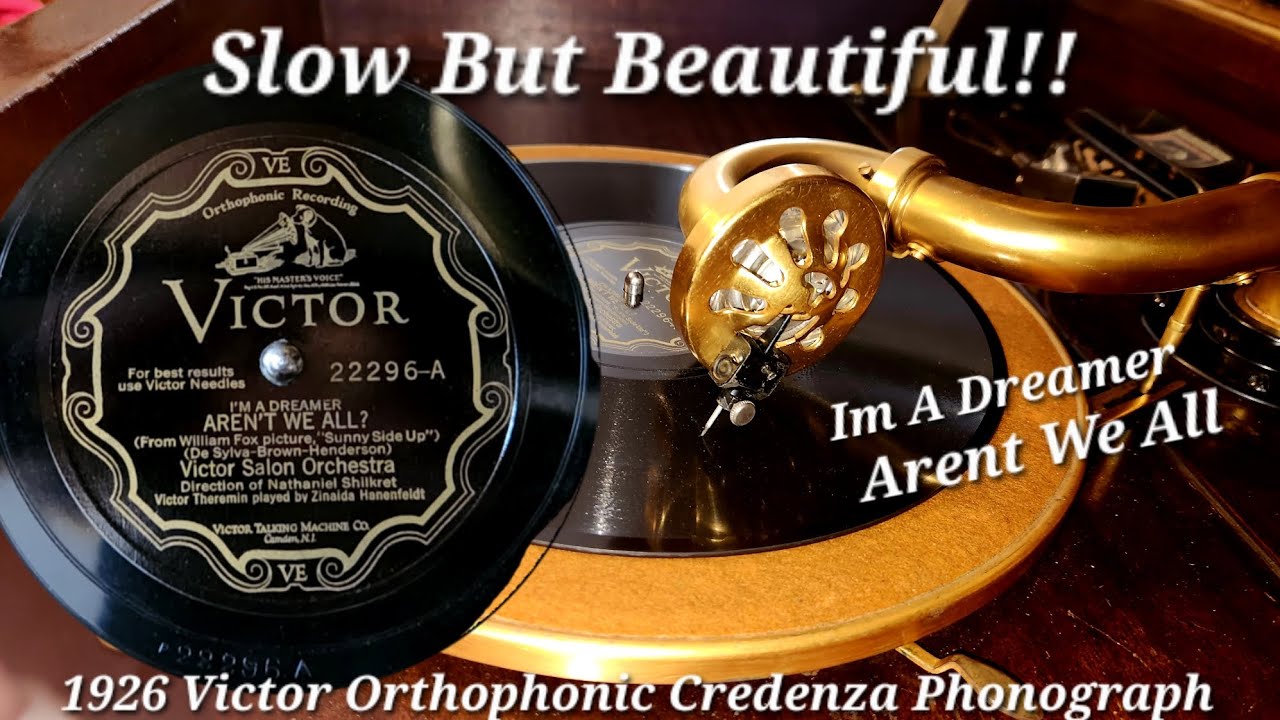 1930 78rpm Record - Amazing Fidelity - 1926 Victor Orthophonic