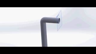 Design Valveless pulsejet Engine in Solidworks