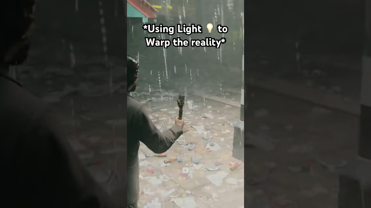 Using Light to Change ur Surroundings in Alan Wake 2