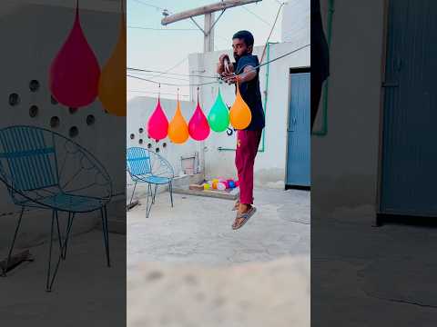 Balloon popping challenge #video #shortvideos #video #balloon