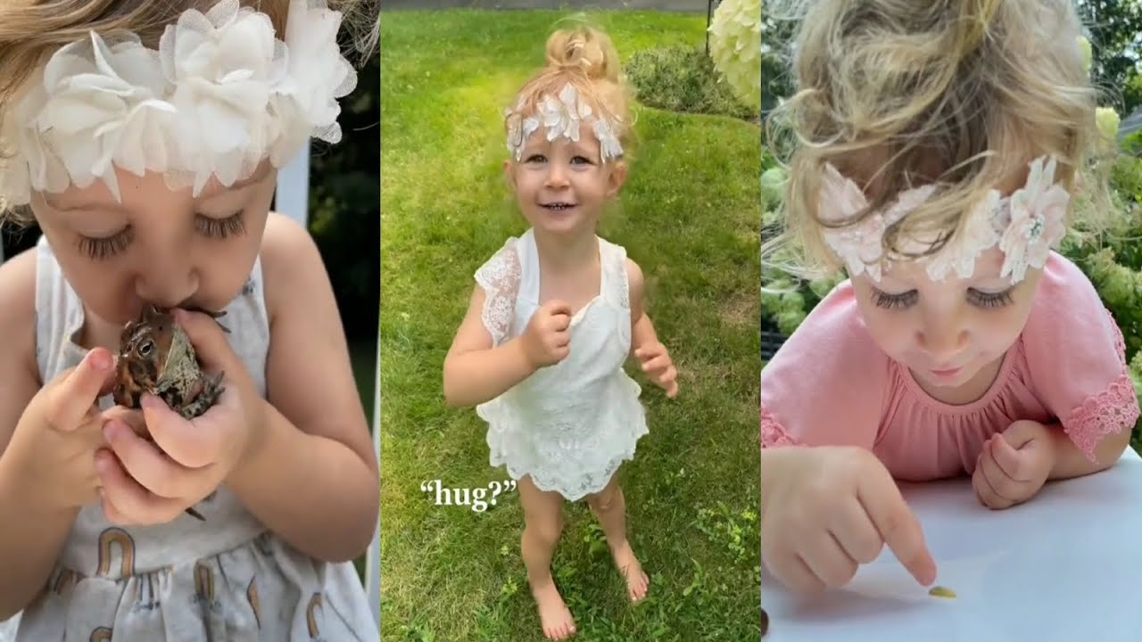Adorable little girl/ Cute Lily on Tiktok/ Loved Tiktokers now YouTube
