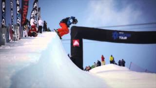 Frontside 360 in a Half-Pipe with James Foster